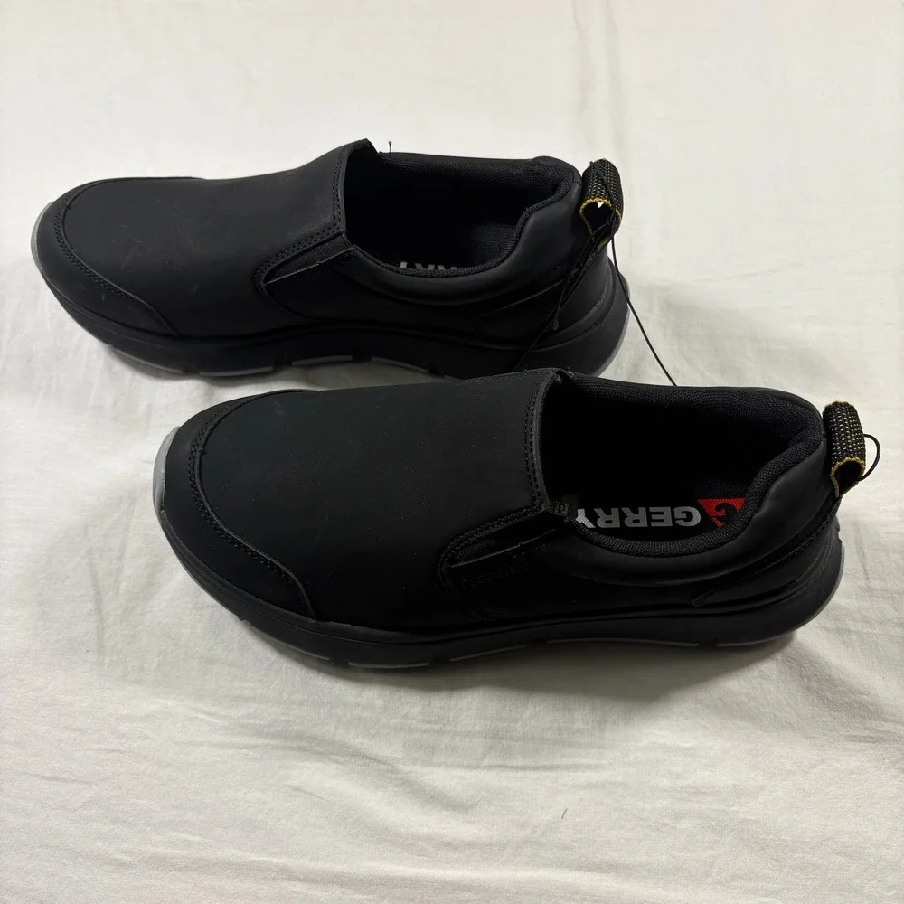 Gerry Moc II Slip On Shoes‎ Mens 9.5 Black NEW